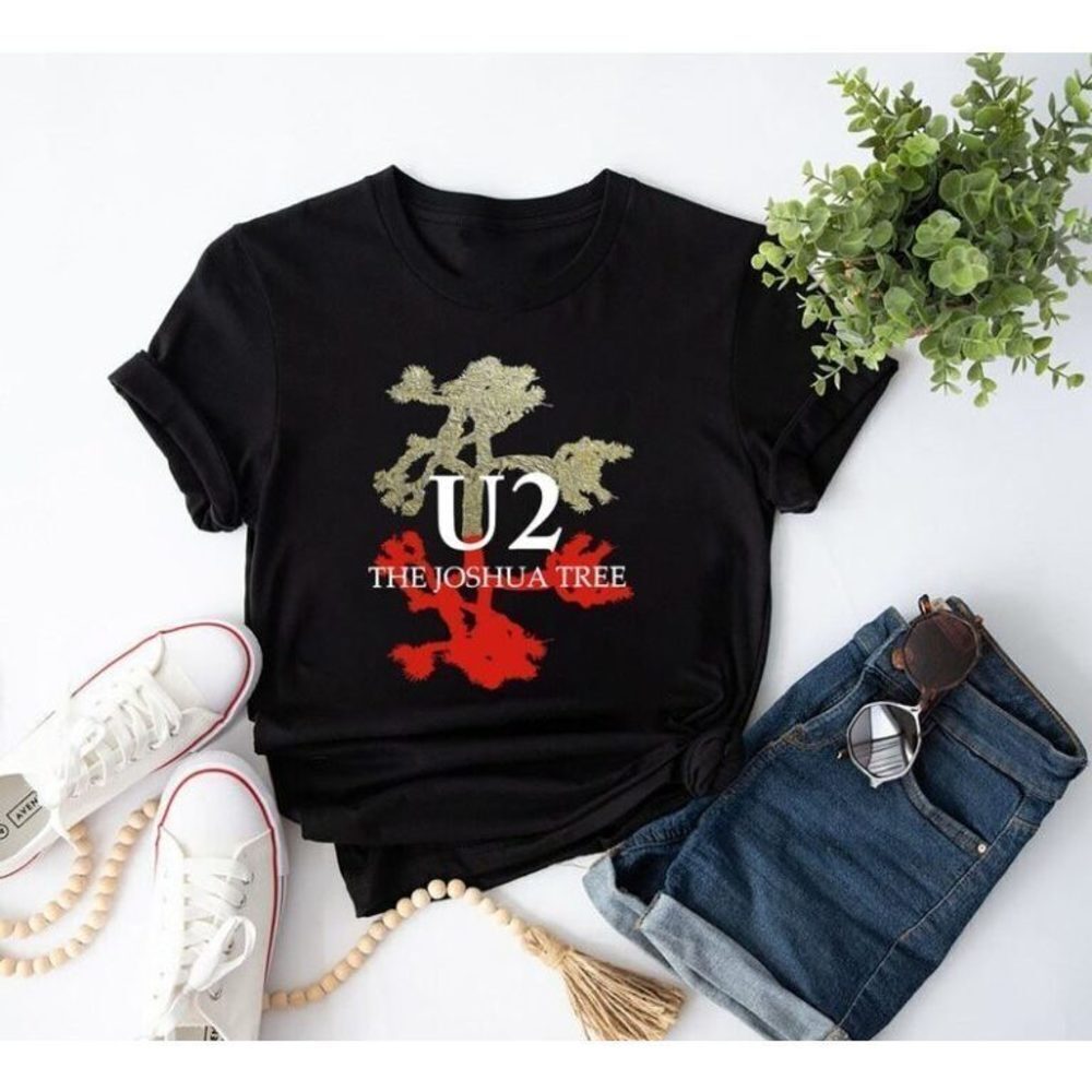 U2 Tshirt U2 Band 90S  Shirt Classic Rock U2 Band Shirt